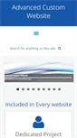 Mobile Screenshot of customwebfeatures.com